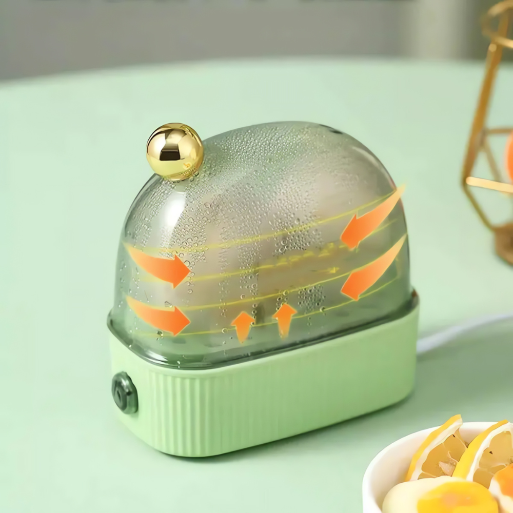Electric Egg Cooker - Quick & Beautiful Breakfast | Compact Design