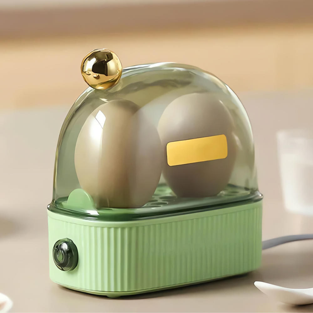 Electric Egg Cooker - Quick & Beautiful Breakfast | Compact Design