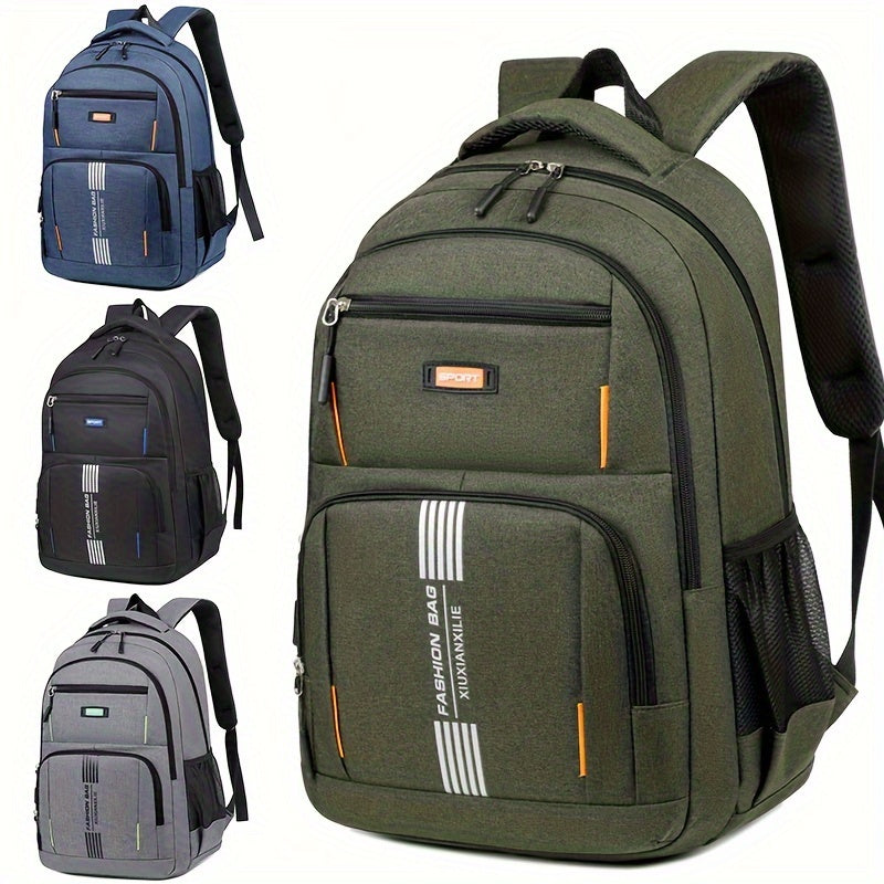 Sustainable Backpack for Men - Stylish Design - Multiple Colour Options