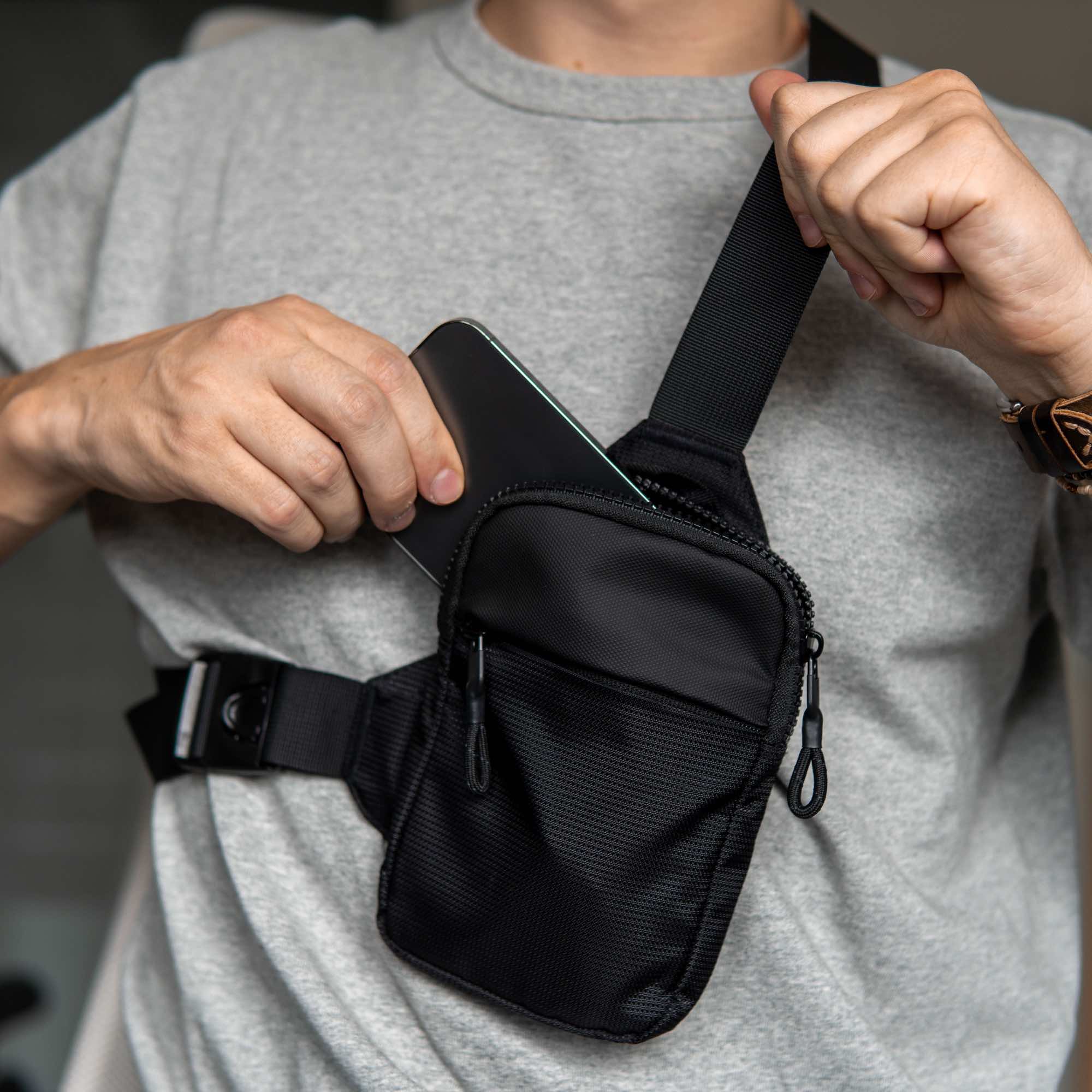 Men - Sling Shoulder Bag - Perfect for Everyday Use