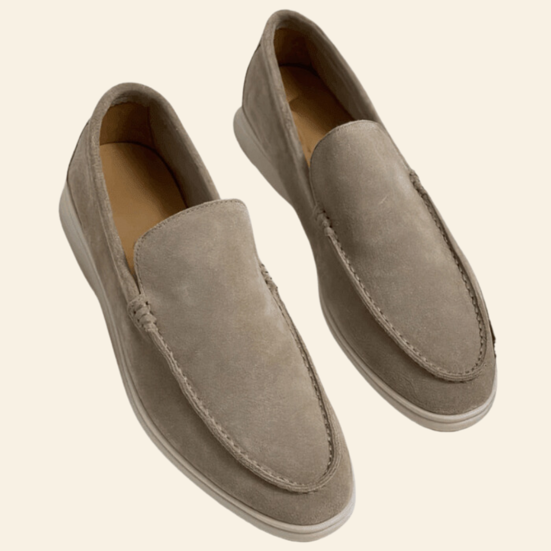 Stylish Suede Loafers for Men - Timeless Design