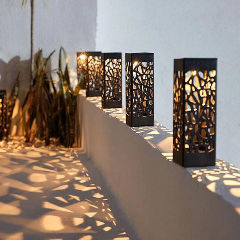 Solaria Garden Lamp - Atmospheric Solar Lighting for Outdoors