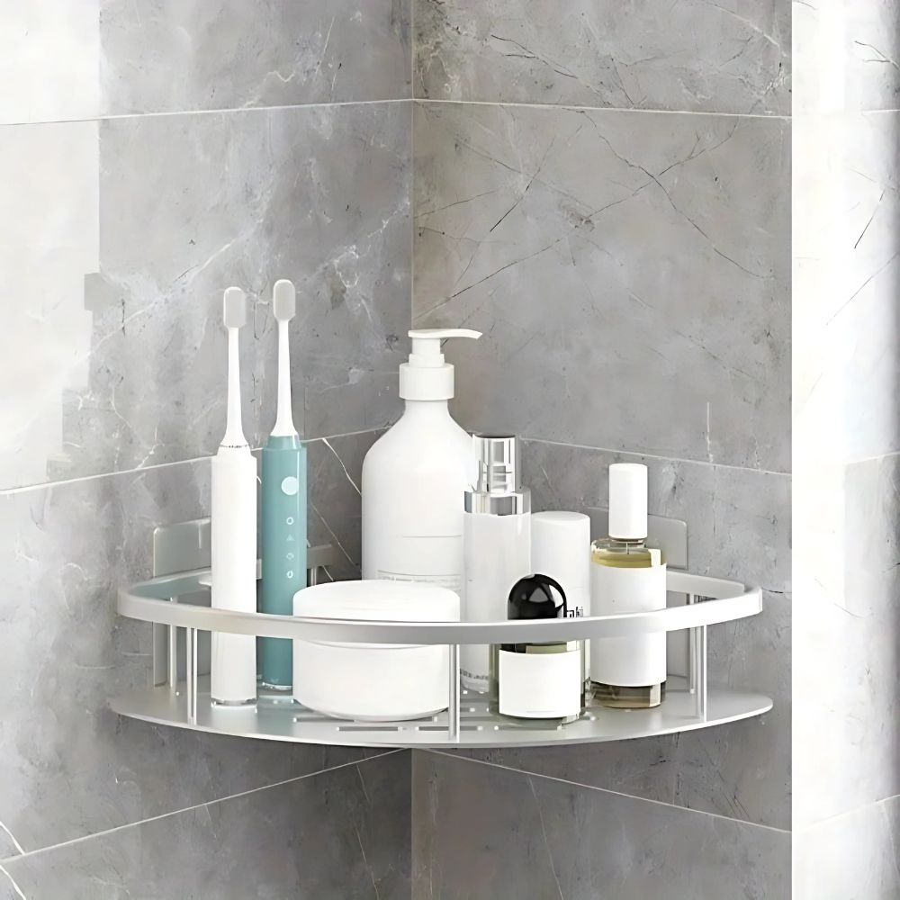Aluminium Shower Shelf - Self-Adhesive | Rust-Free | Stylish