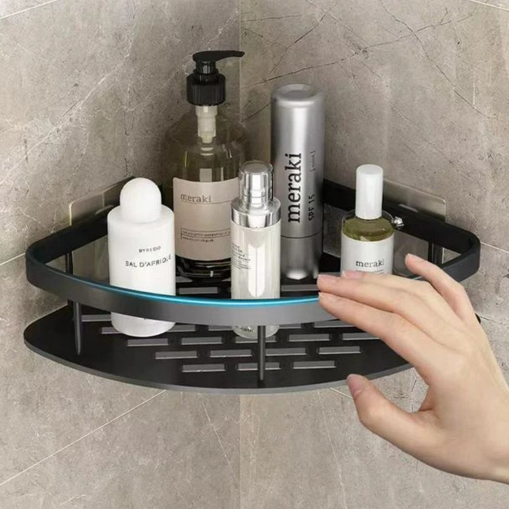 Aluminium Shower Shelf - Self-Adhesive | Rust-Free | Stylish