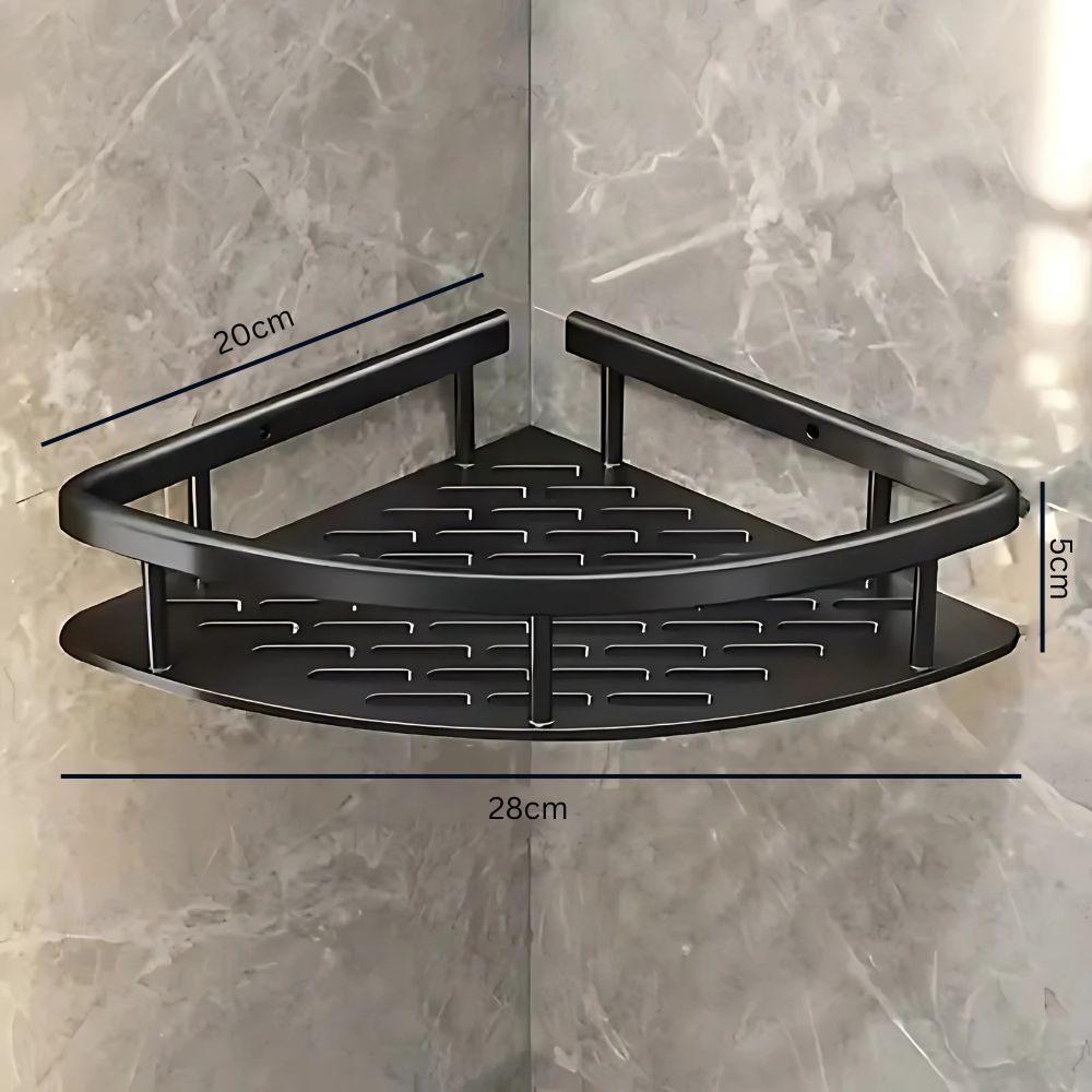 Aluminium Shower Shelf - Self-Adhesive | Rust-Free | Stylish