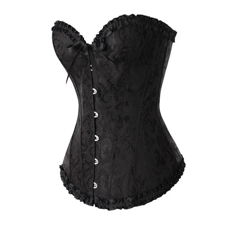 Ladies Lace Corset - Strapless & Elegant Design