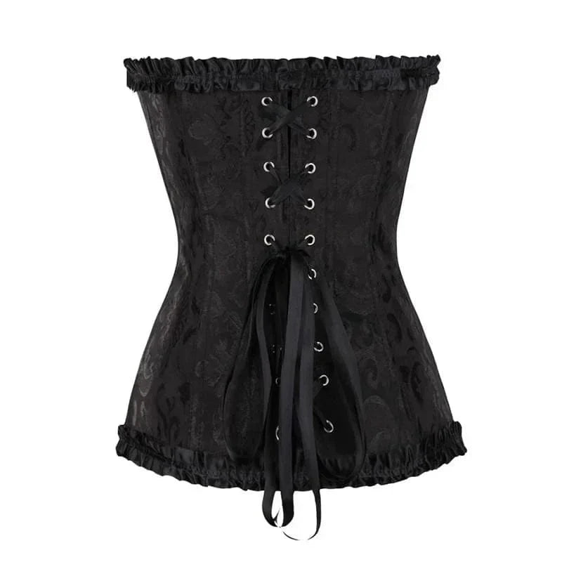 Ladies Lace Corset - Strapless & Elegant Design