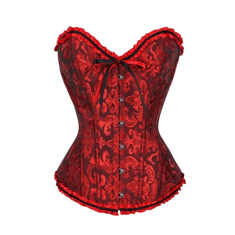 Ladies Lace Corset - Strapless & Elegant Design