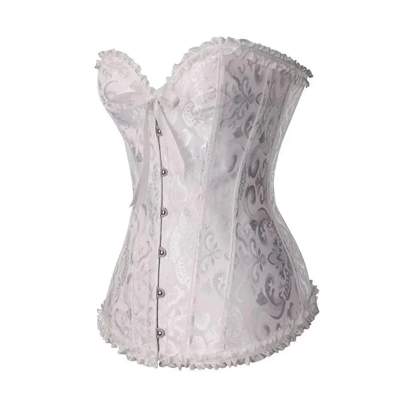 Ladies Lace Corset - Strapless & Elegant Design