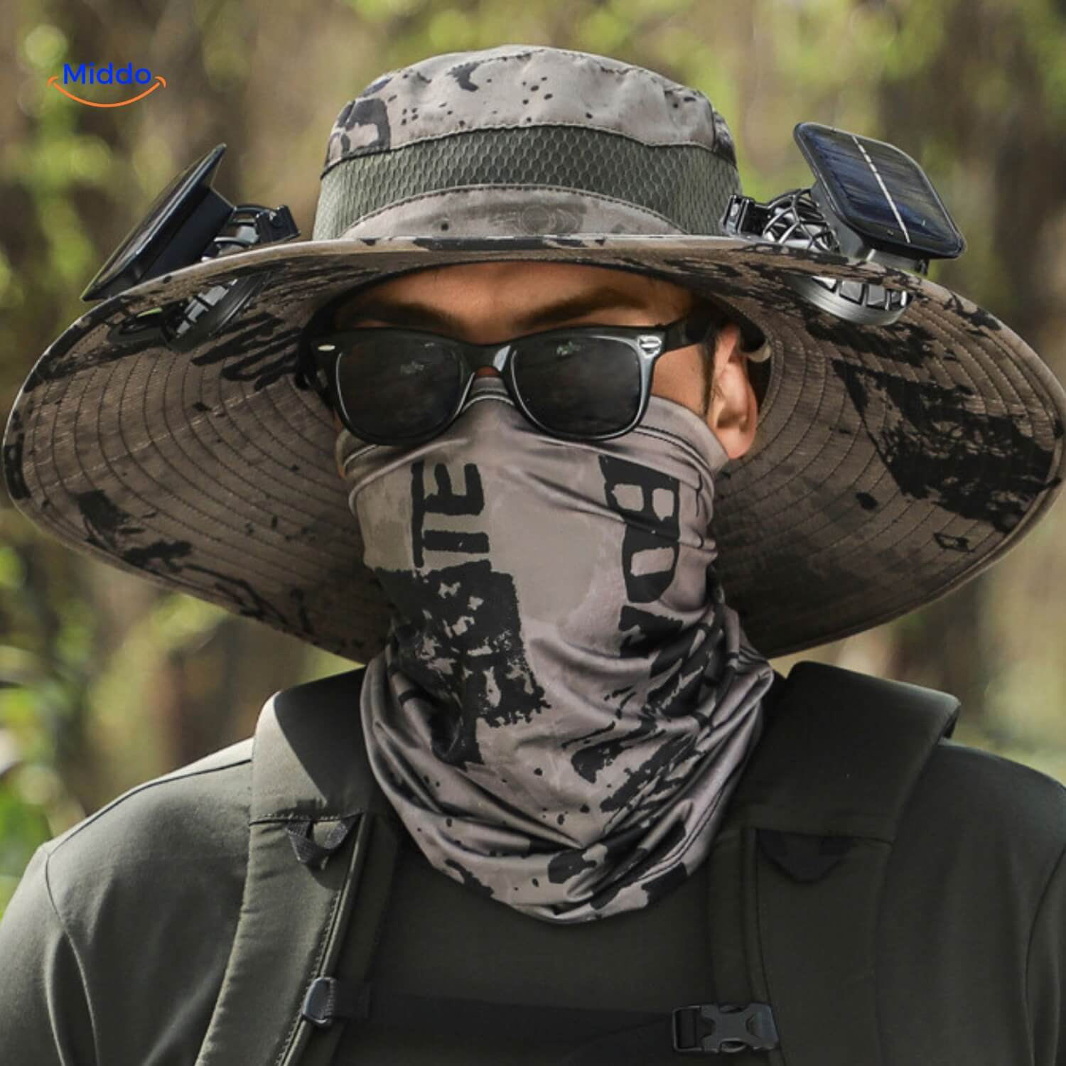 Solar Energy Hat with Fan and UV Protection - SolarCool™ VentiHat