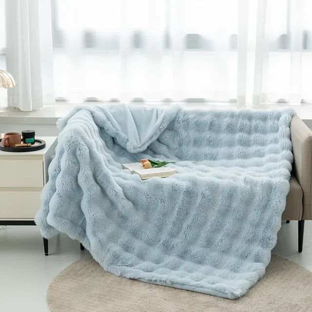 Colin Plush Blanket - Winter Luxe & Super Soft