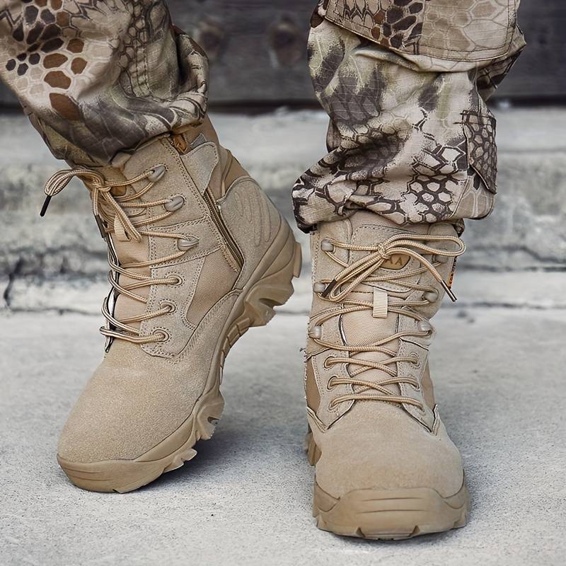 Tactical Army Boots - Insulation and Durability