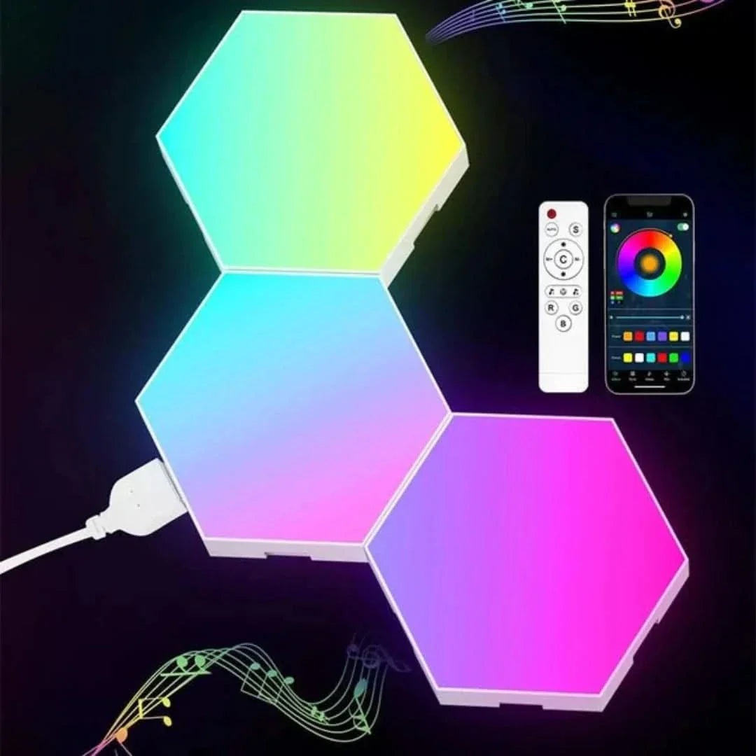 Interactive Hexagonal Lighting – GlowHex