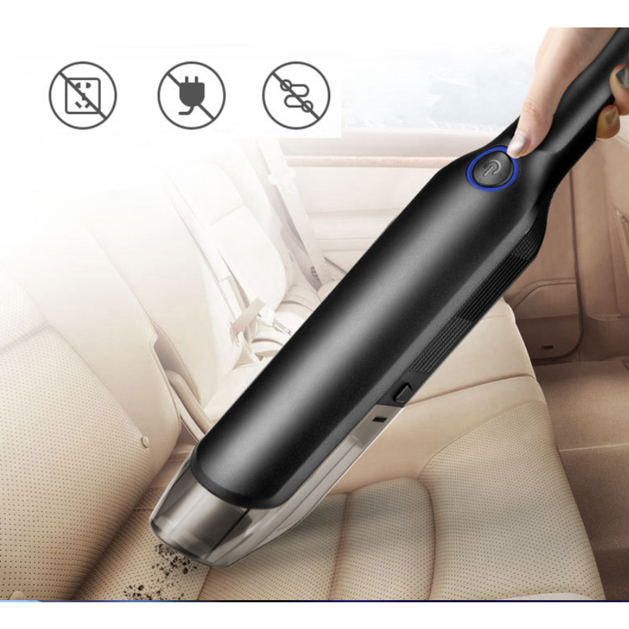 Rechargeable Handheld Vacuum Cleaner – Powerful Cleaning for Car and Home
