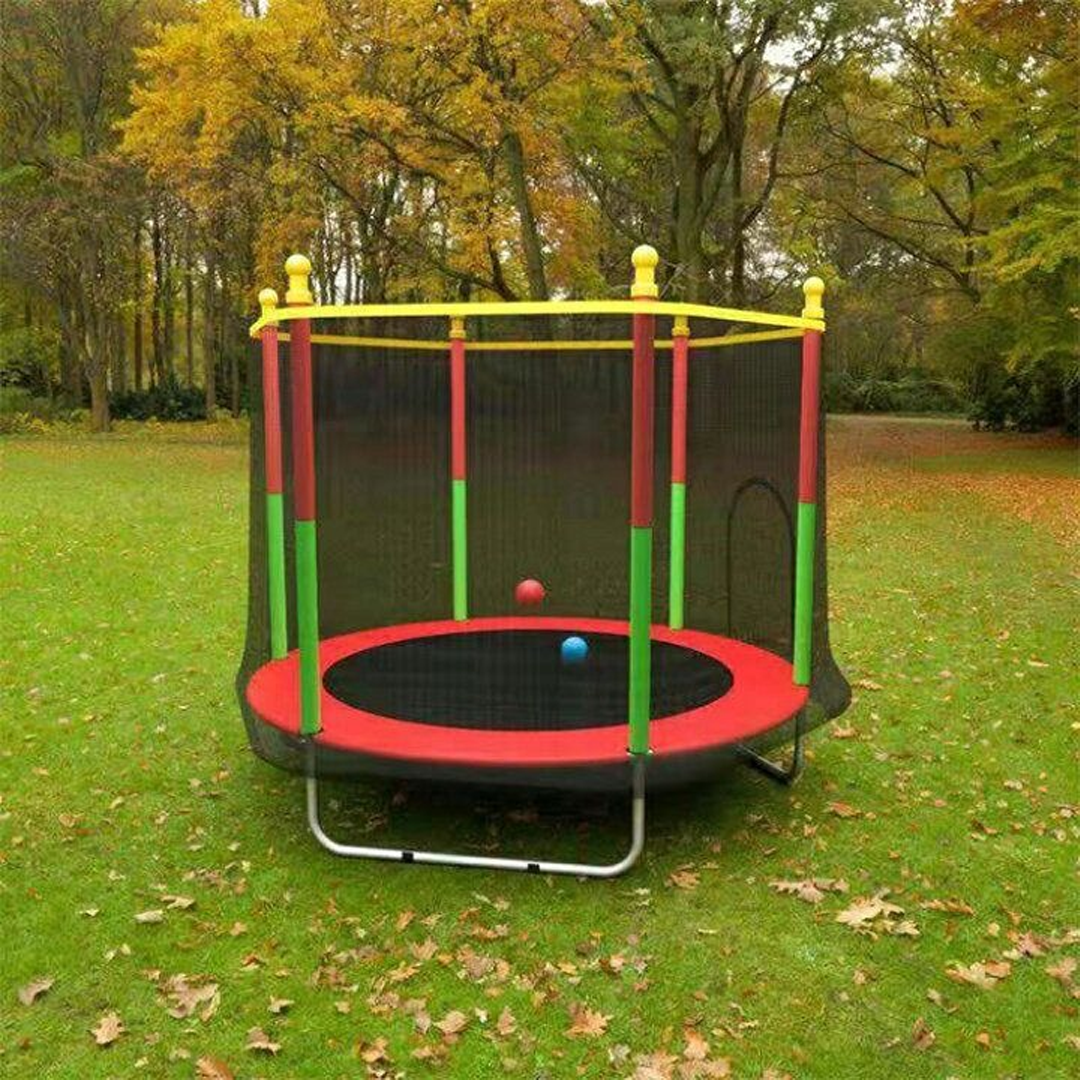Kids Trampoline with Safety Net – Jumpie KidsTramp