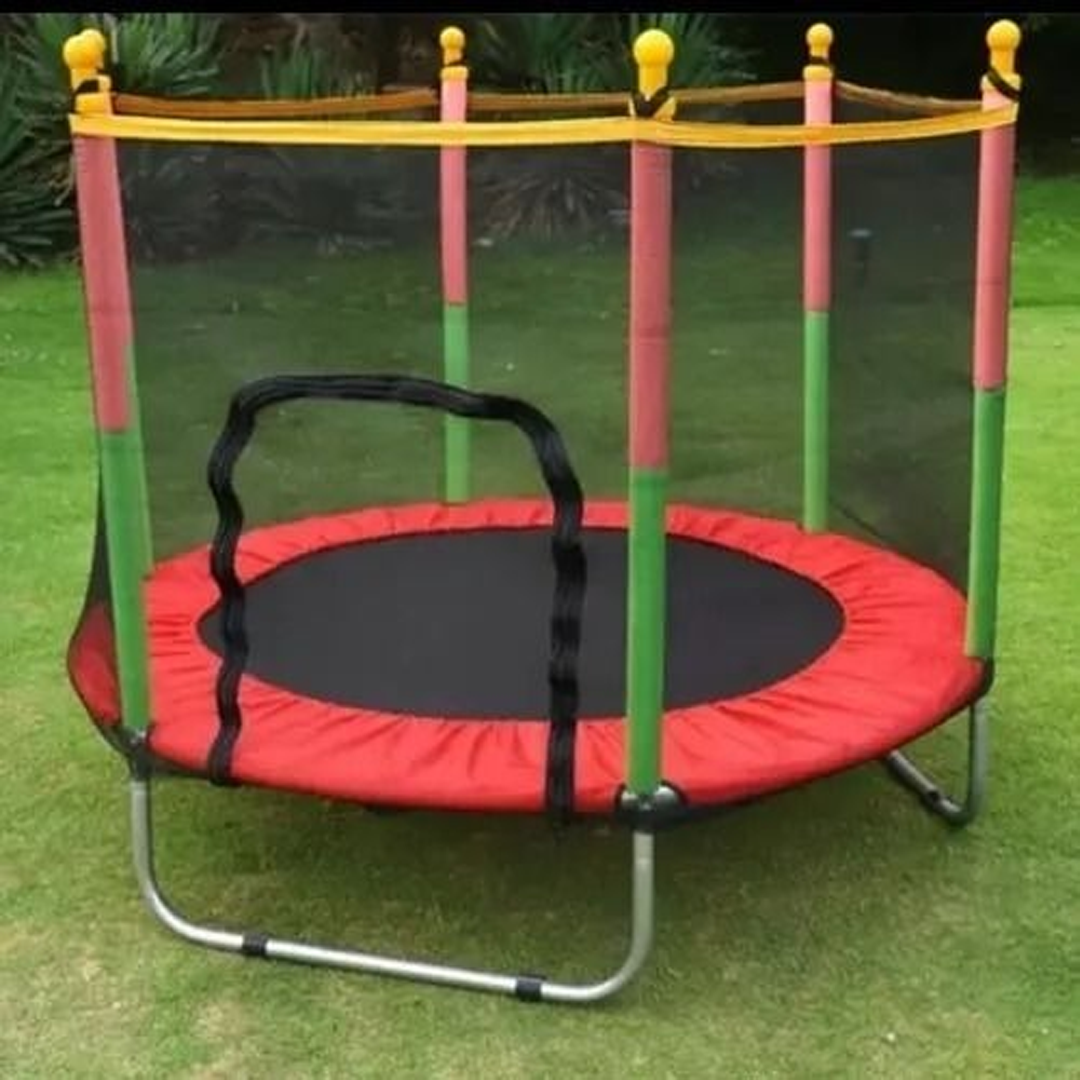 Kids Trampoline with Safety Net – Jumpie KidsTramp