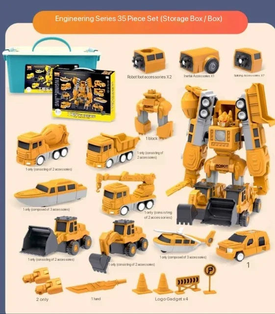 MagnaMix™ - Transformable Toy
