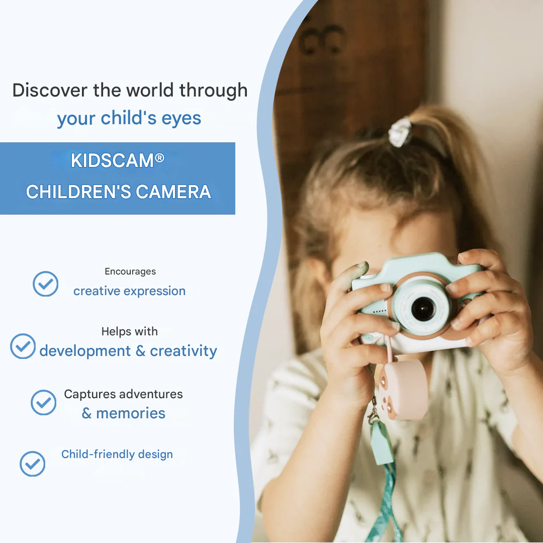 Children's Camera with Photo and Video Recording – Durable & Easy to Use