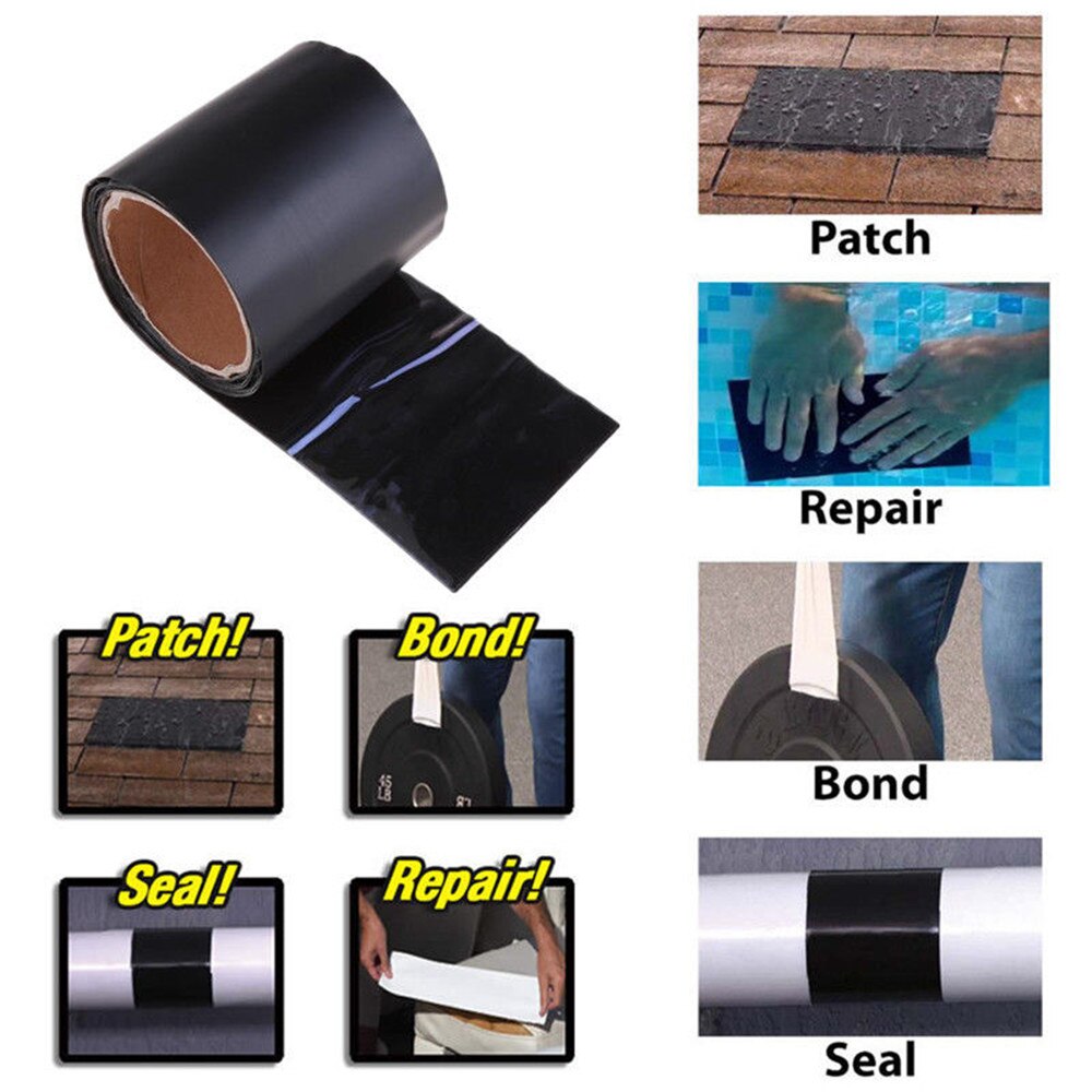 Waterproof Repair Tape - Repairing Leaks and Cracks