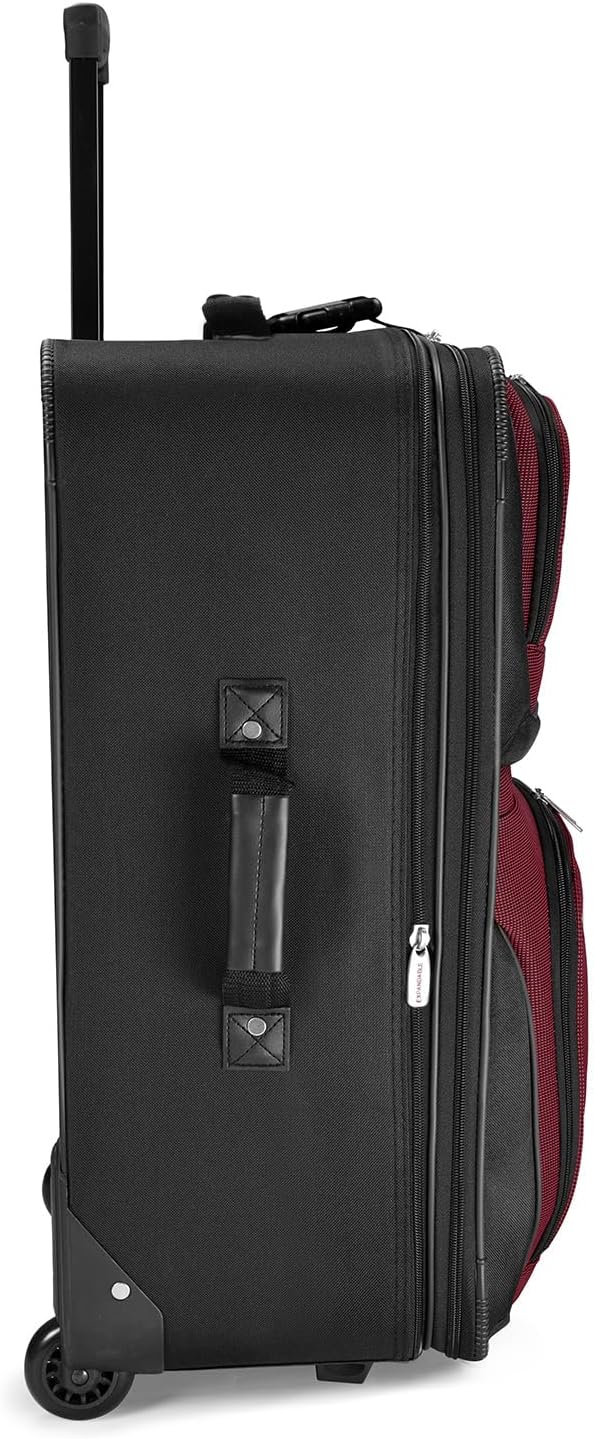 8-Piece Softshell Luggage Set with Packing Cubes and TSA Lock – TravelMax