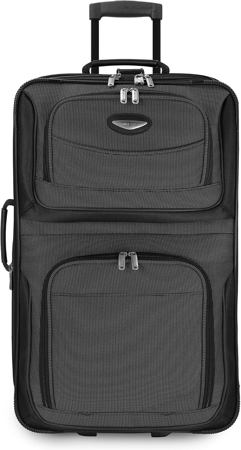 8-Piece Softshell Luggage Set with Packing Cubes and TSA Lock – TravelMax