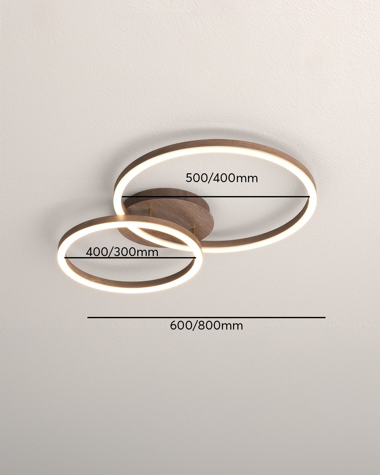 RingLuma | Energy-efficient LED ceiling light | Elegant ring design | Modern design | Iron and acrylic | AC 90-260V | Various sizes | Refined atmosphere for any room