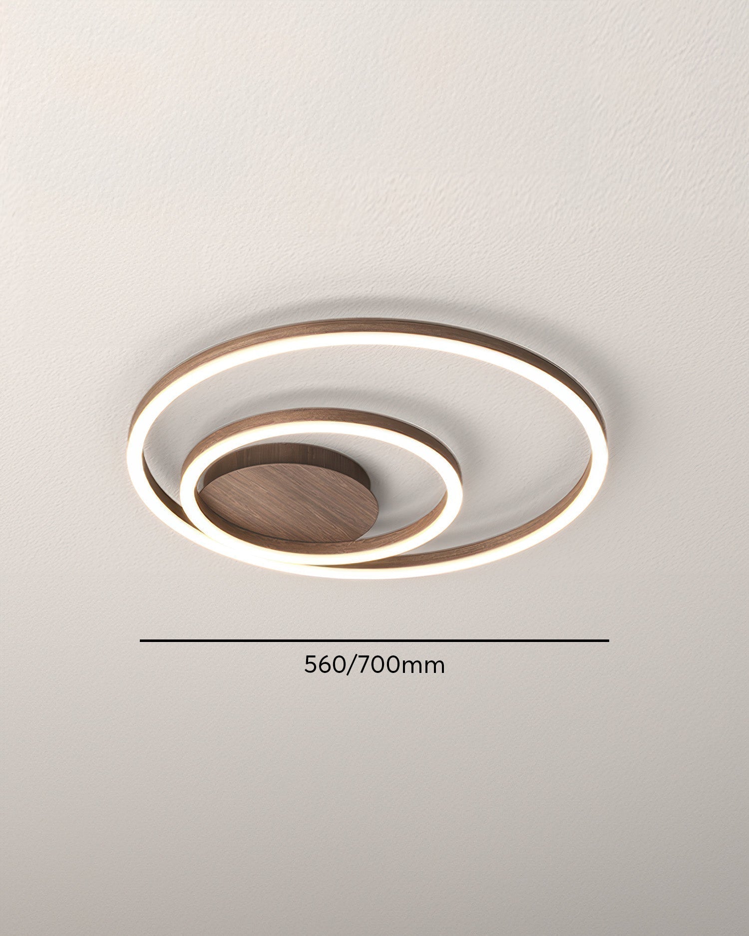 RingLuma | Energy-efficient LED ceiling light | Elegant ring design | Modern design | Iron and acrylic | AC 90-260V | Various sizes | Refined atmosphere for any room