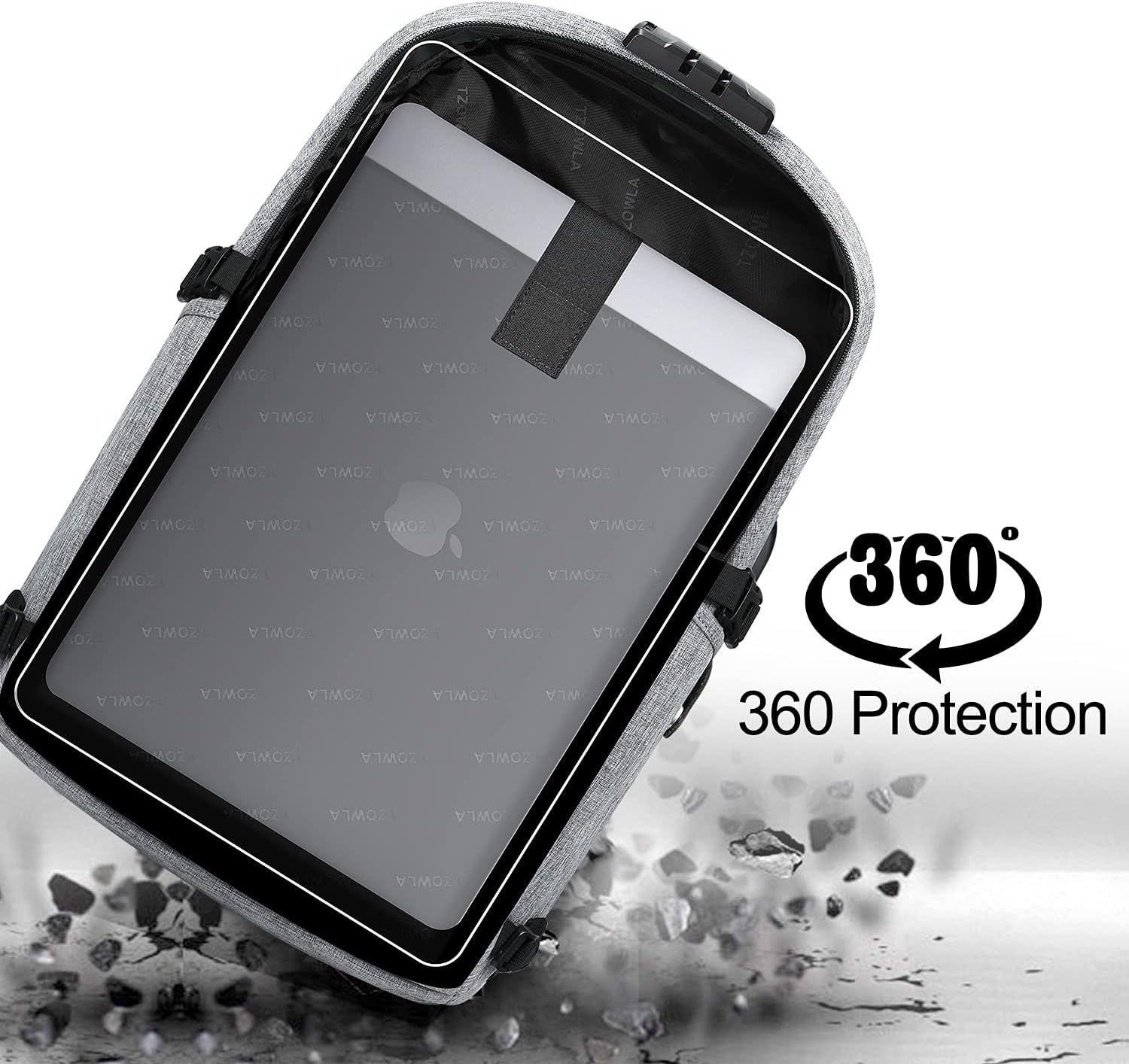 Extra Large Anti-Theft Laptop and Travel Backpack with USB Port – 30–50L