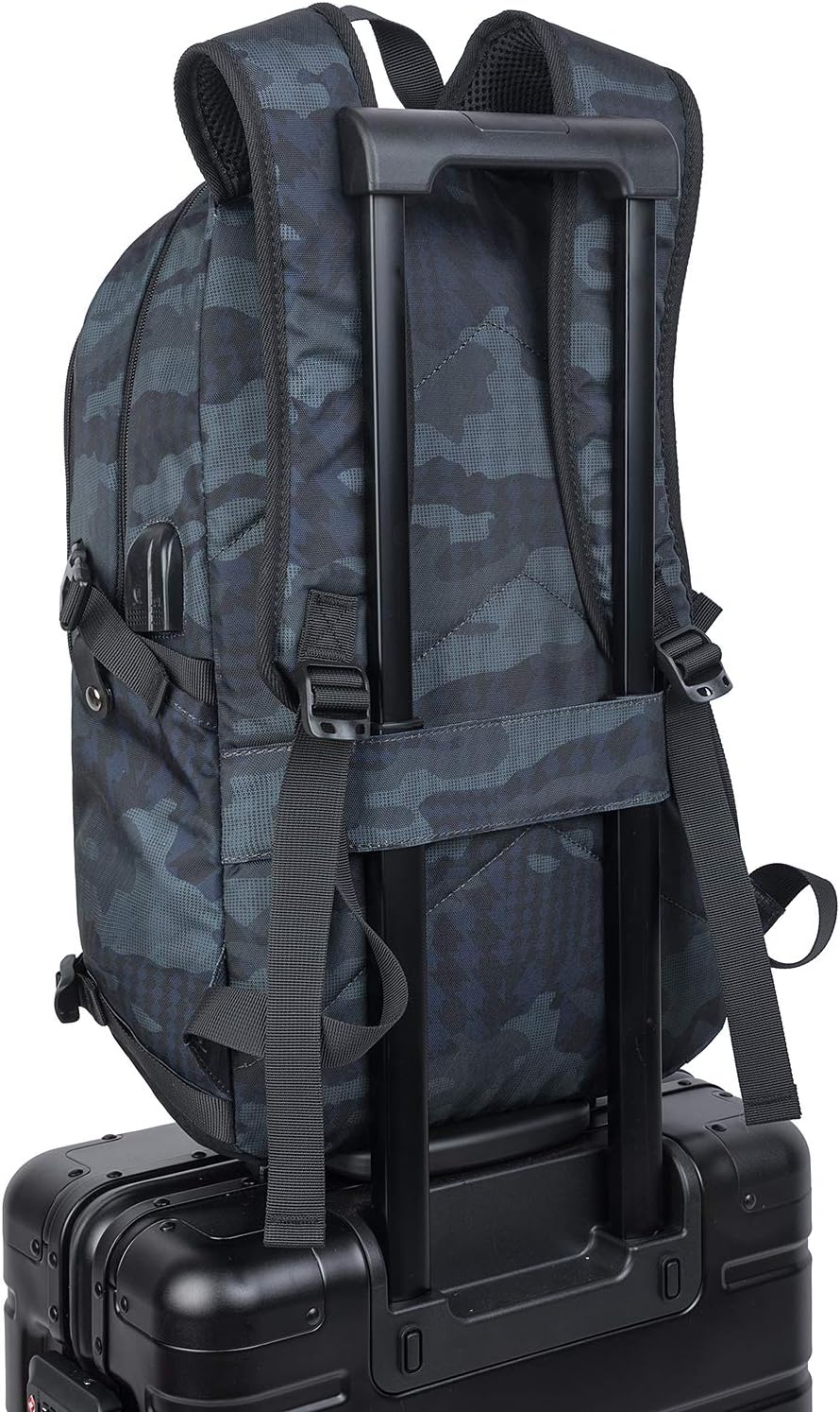 Extra Large Anti-Theft Laptop and Travel Backpack with USB Port – 30–50L