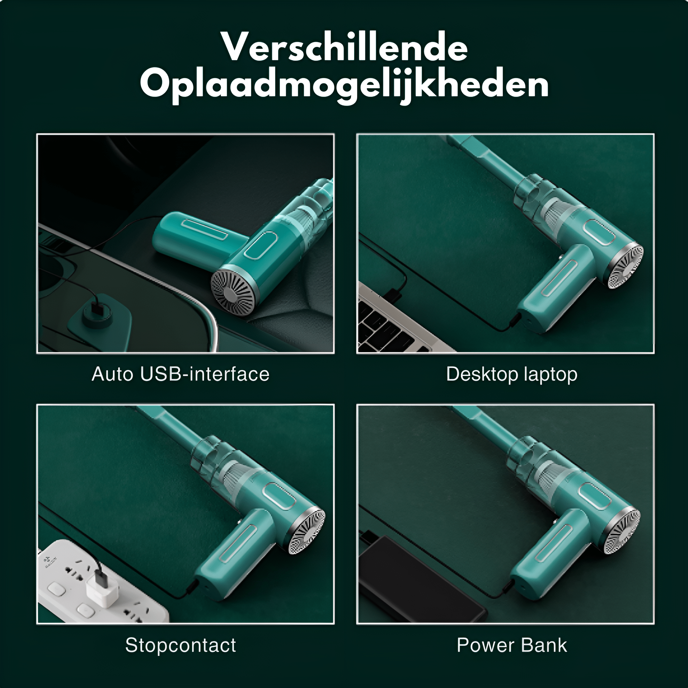 PowerCleaner - Wireless Car Vacuum Cleaner