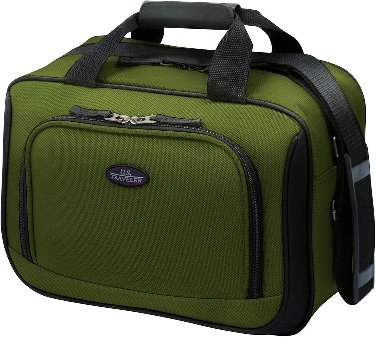 2-piece soft luggage set with expandable design and skate wheels