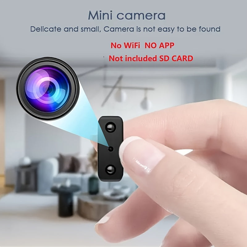 Ultra-Compact Full HD Mini Camera - Night Vision & Motion Detection