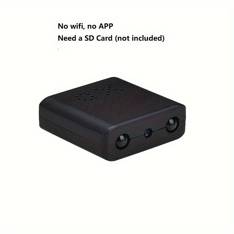 Ultra-Compact Full HD Mini Camera - Night Vision & Motion Detection