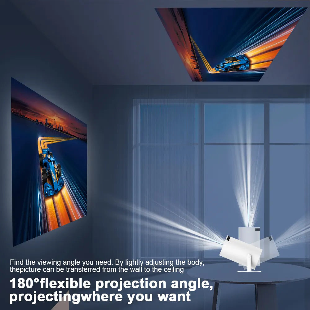 HomeVision Projector - Ultra HD | Compact & Portable