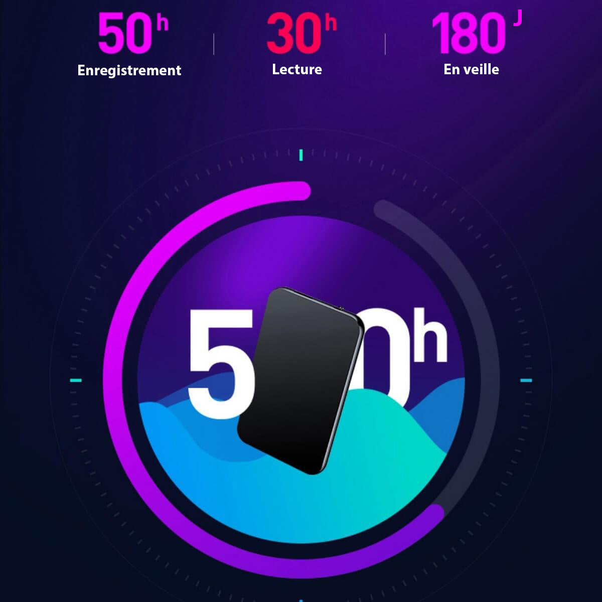 Mini Spy Microphone Recorder - Discreet & Powerful Sound