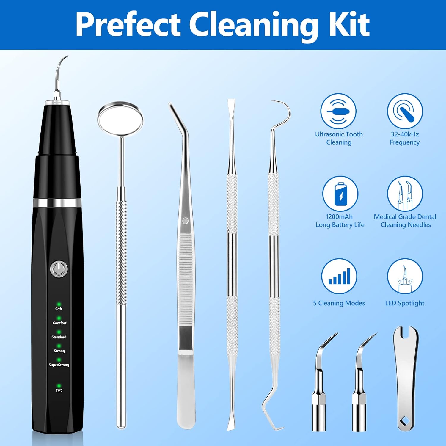 Ultrasonic Pet Tooth Cleaning Set – BuddyCare