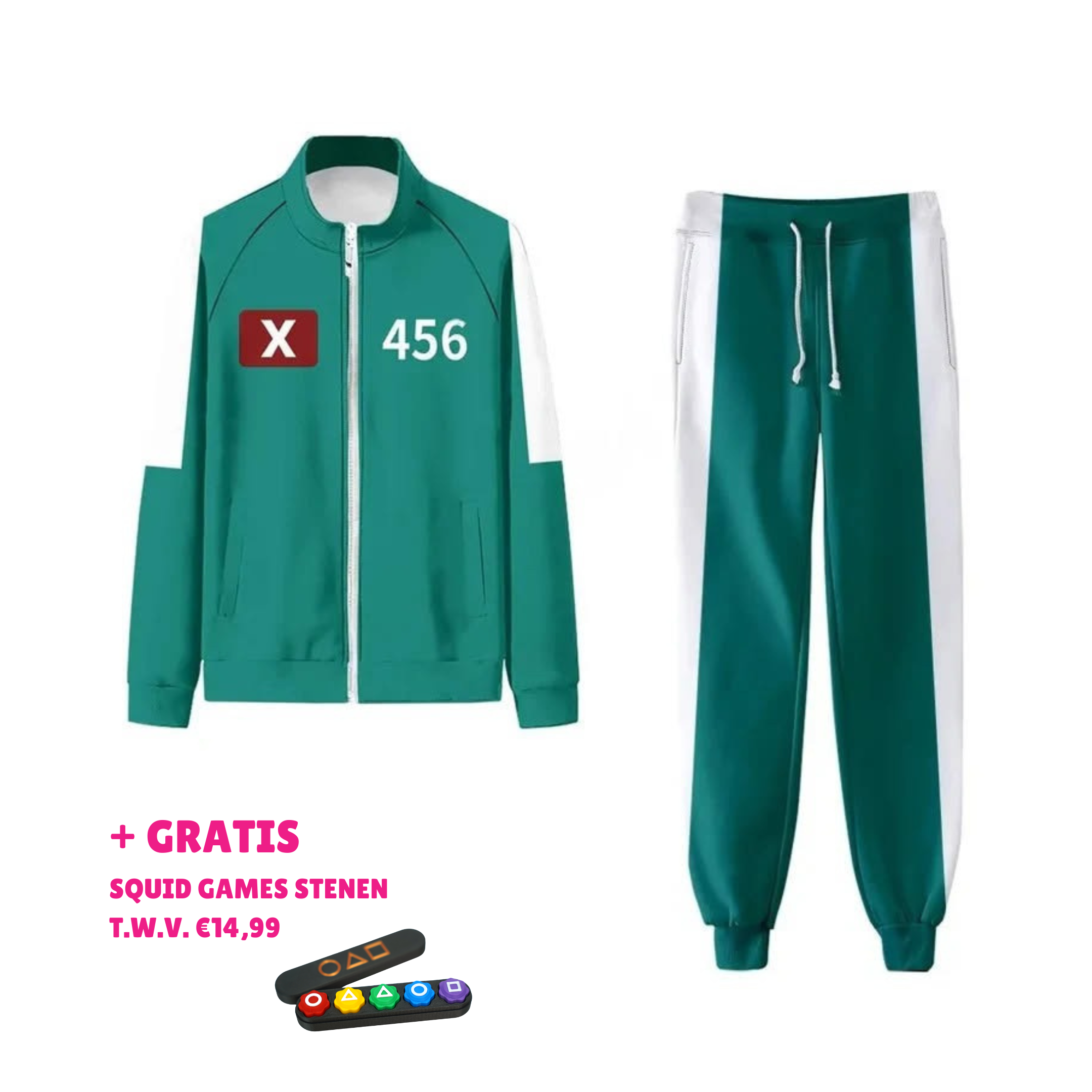 Squid Game Tracksuit - Unique and Iconic Costume