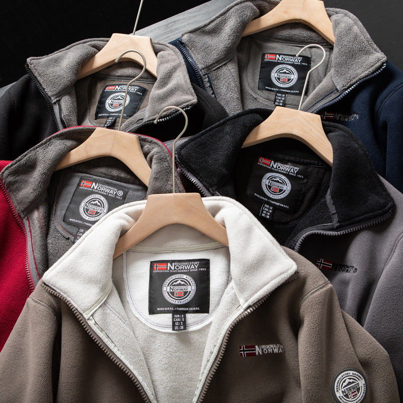 Unisex Ultra Warm Fleece Jacket - Comfortable & Stylish