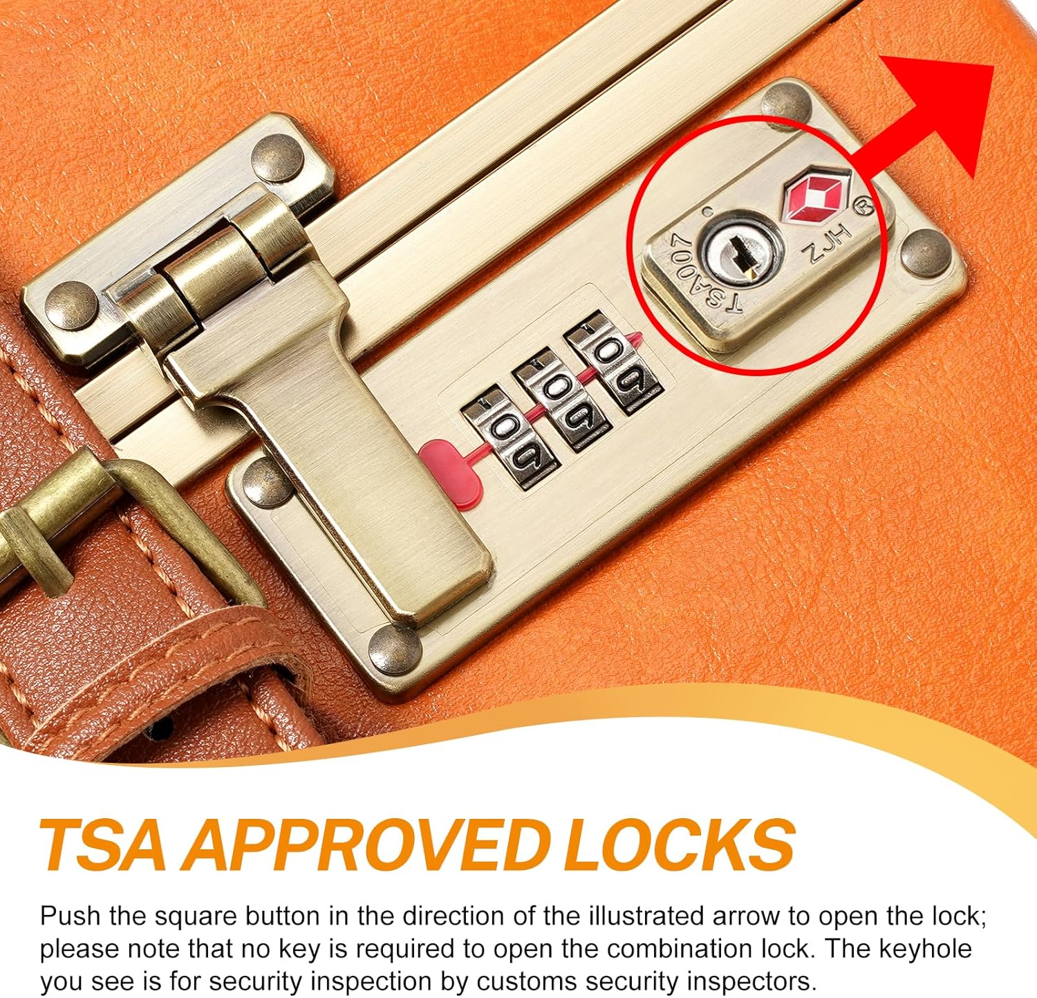 2-Piece Vintage-Inspired Luggage Set with Spinner Wheels and Protective Cover