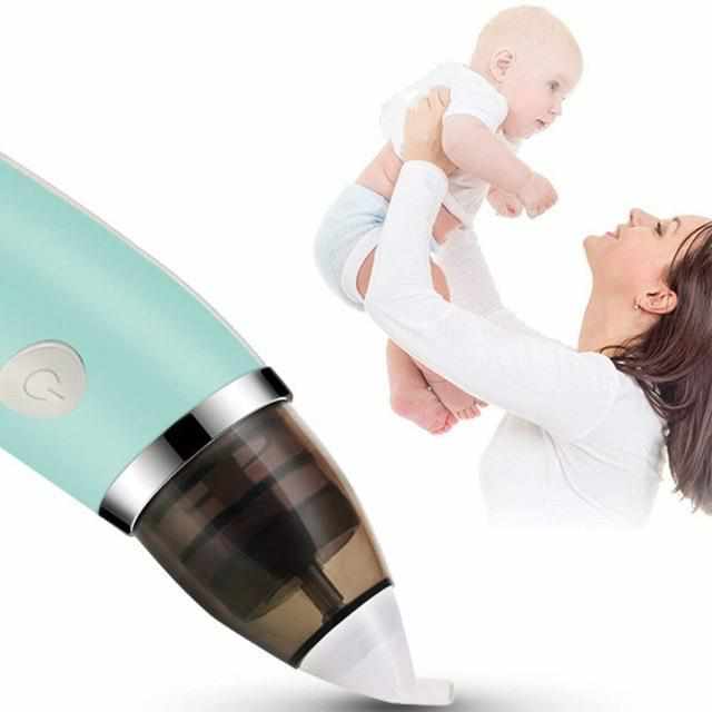 Electric Nasal Aspirator for Babies – Gentle Mucus Removal with 5 Suction Levels