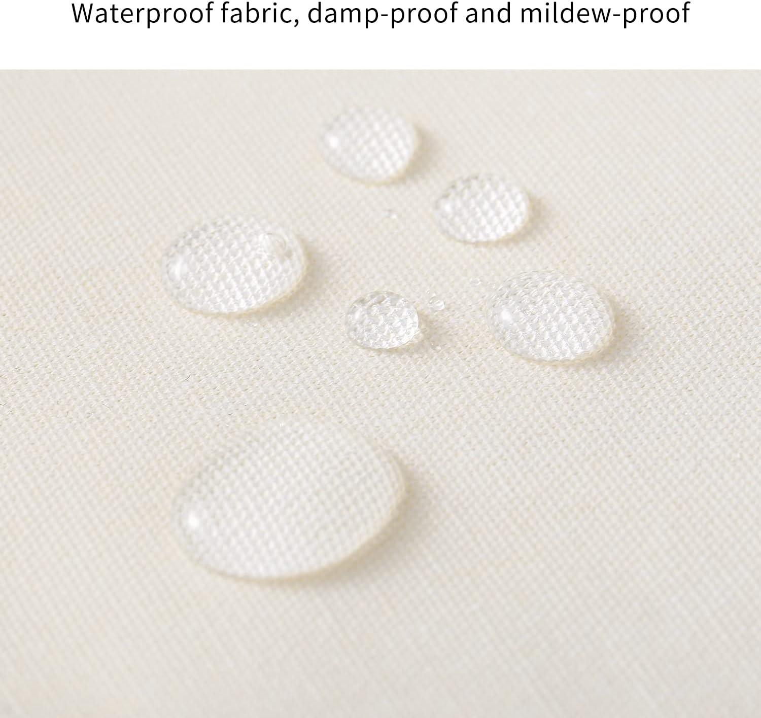 Canvas Clothes Storage Organiser – Double Zip Bag with Handles and Viewing Window