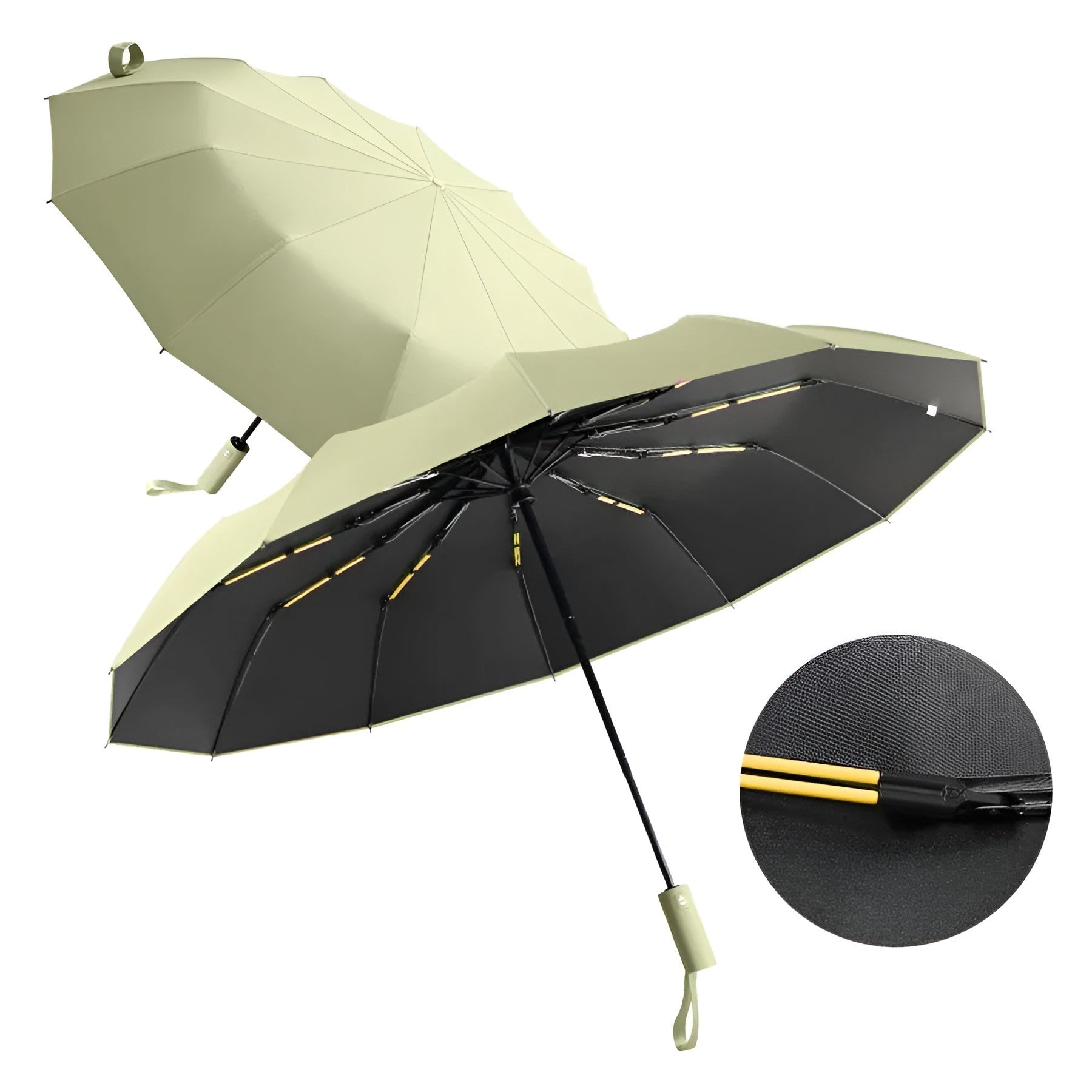 Sustainable Umbrella with UV Protection – StormShield