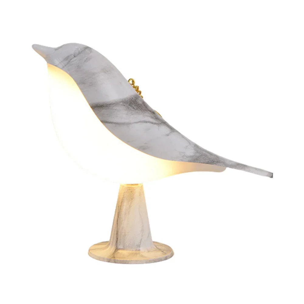 Aviara - Elegant Bird-Shaped Wall Lamp with Wood