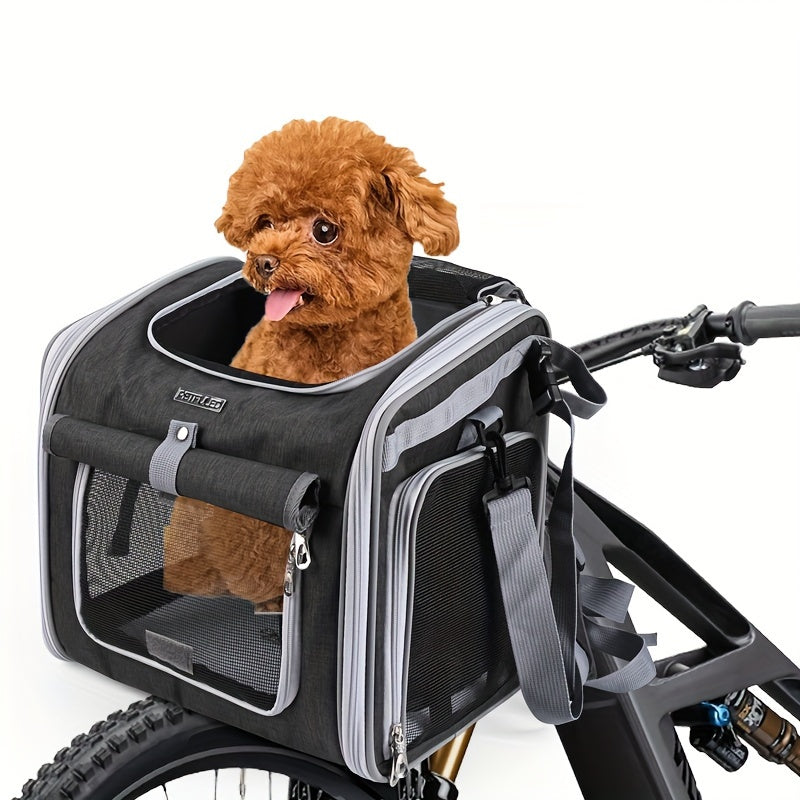 Expandable Bicycle Basket for Pets