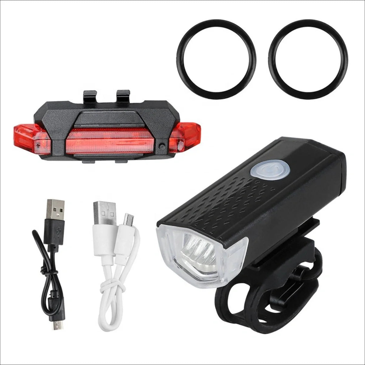 VoltBeam USB Bicycle Light Set – Safety and Convenience with Rechargeable Batteries