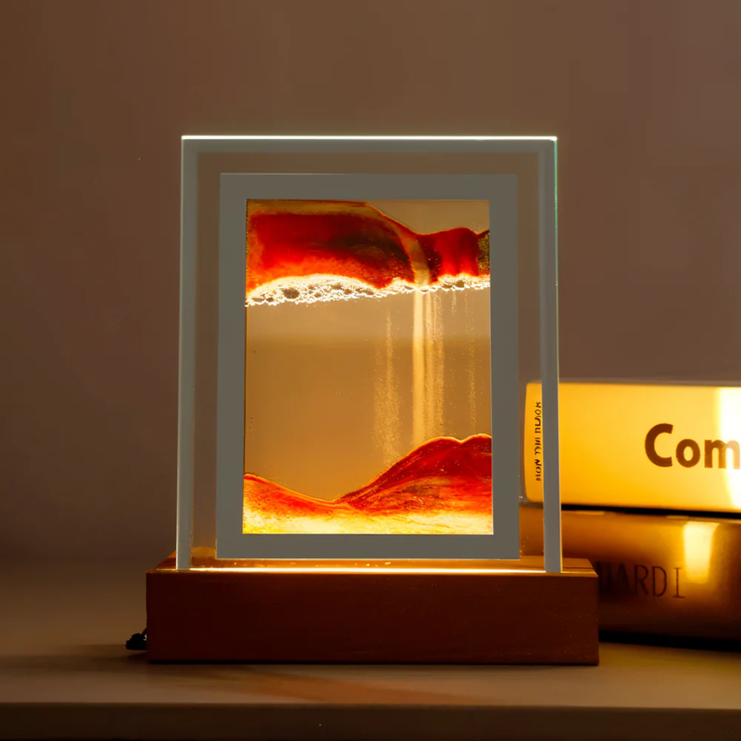 3D Sand Sculpture Night Lamp | Changing Sand Art Scenes