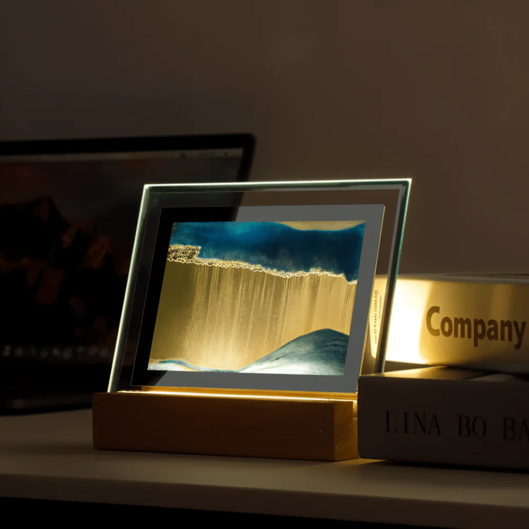3D Sand Sculpture Night Lamp | Changing Sand Art Scenes
