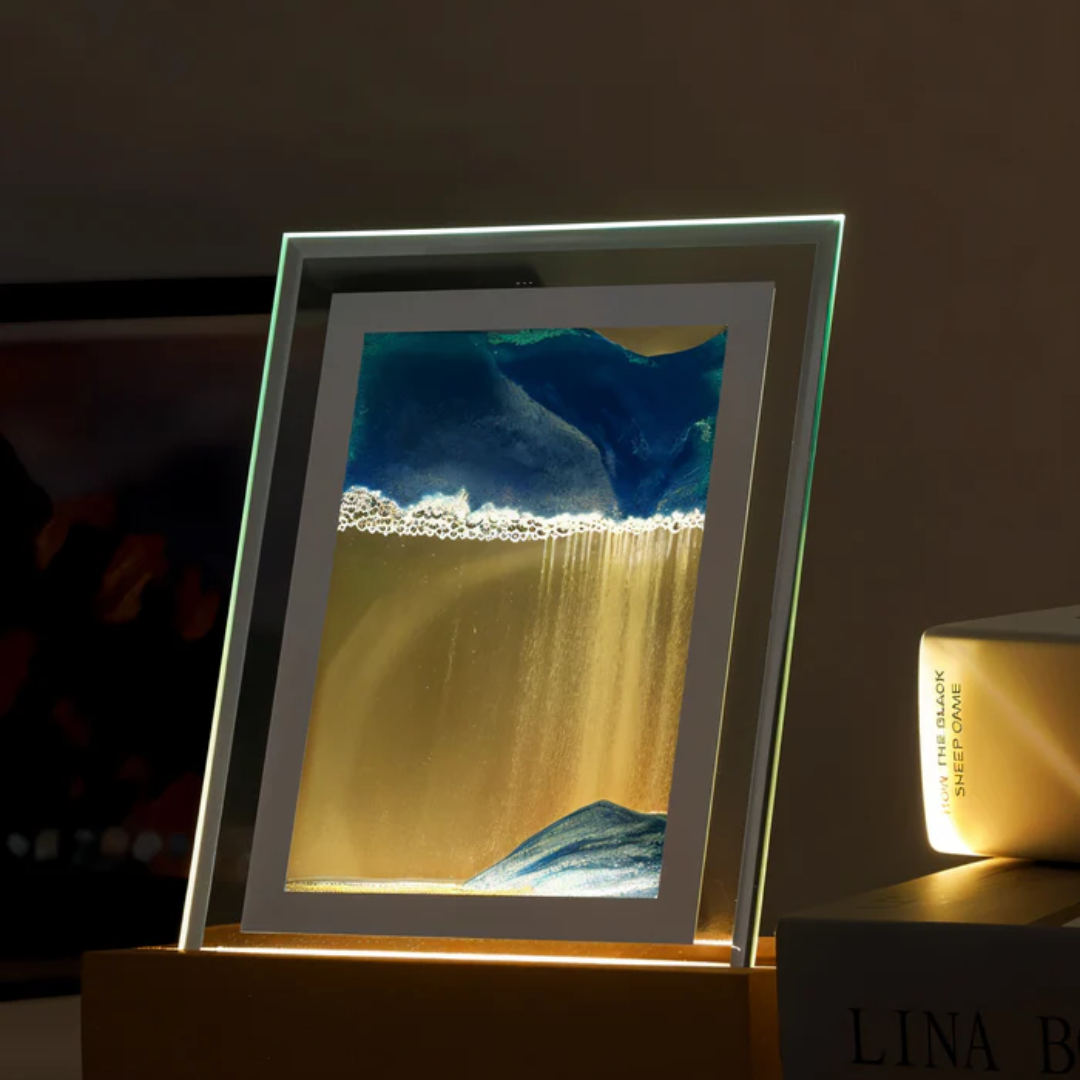 3D Sand Sculpture Night Lamp | Changing Sand Art Scenes