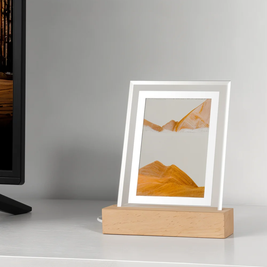 3D Sand Sculpture Night Lamp | Changing Sand Art Scenes