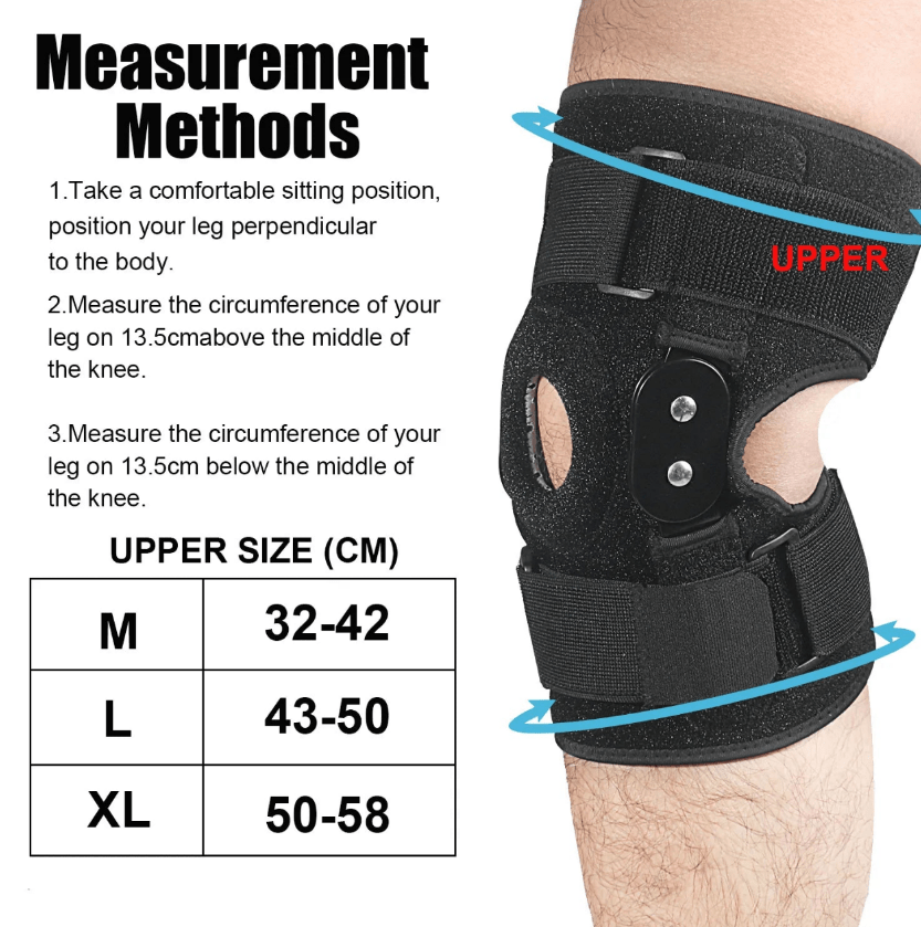 Adjustable Knee Brace with Hinge | Support